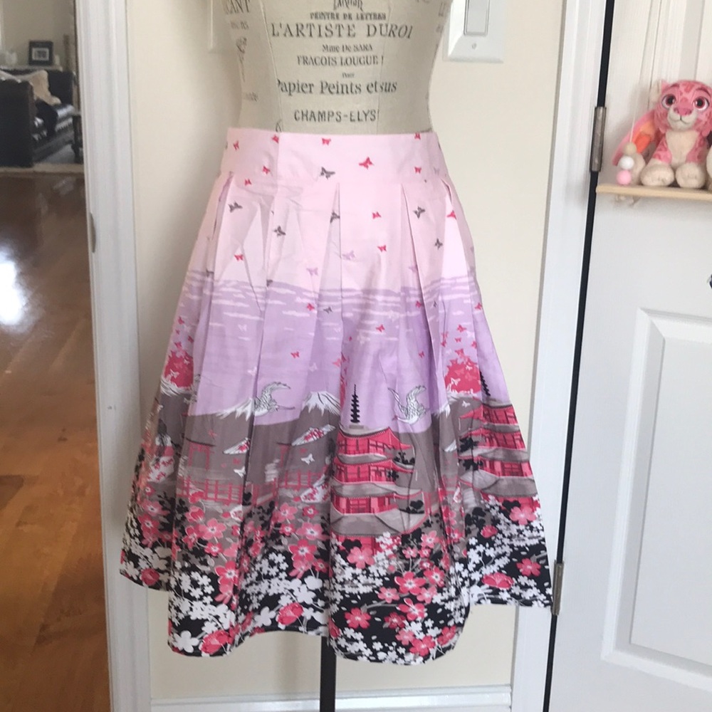Midi Flare Skirt